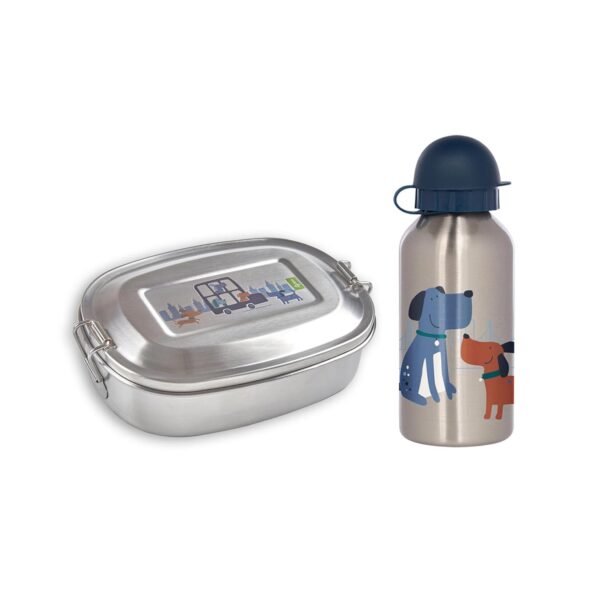 Sigikid Edelstahl-Lunchset 2er Set