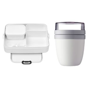 Mepal Lunchpot + Bento Lunchbox Large Ellipse + TAB 2er Set