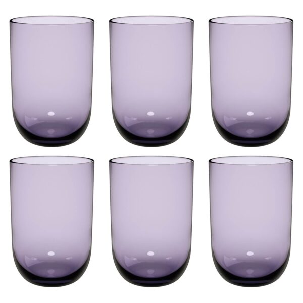 like. by Villeroy & Boch Longdrinkbecher Like Glass 385 ml 6er Set