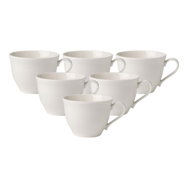 like. by Villeroy & Boch Kaffetassen Color Loop 250 ml 6er Set