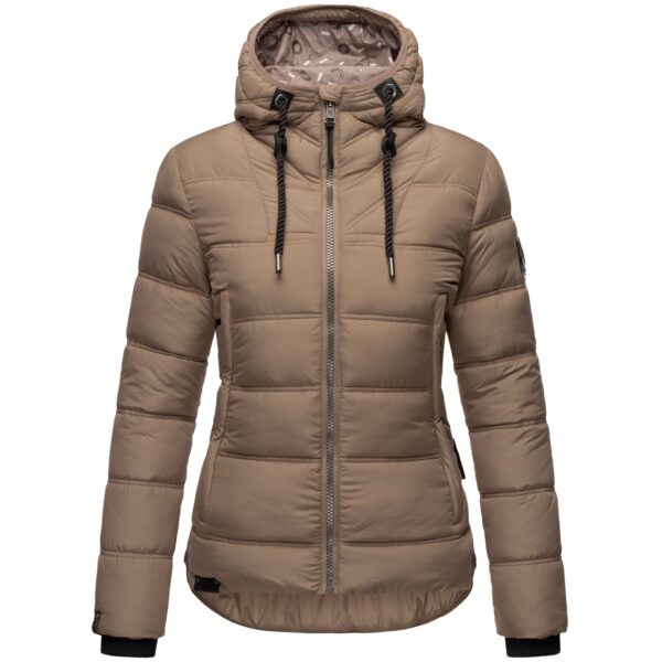 NAVAHOO Damen Steppjacke Warm gesteppte Winterjacke mit Kapuze Renesmee