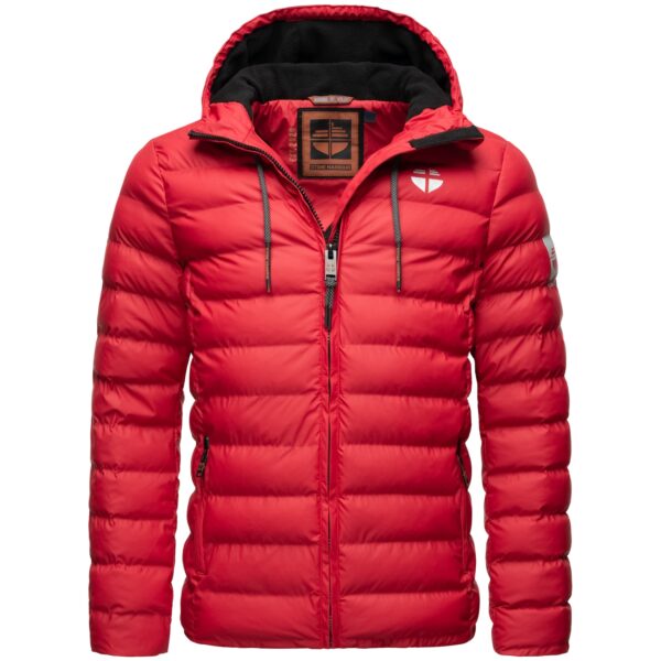 STONE HARBOUR Herren Winterjacke Wasserdichte Gesteppte Winter Regenjacke Zaharoo