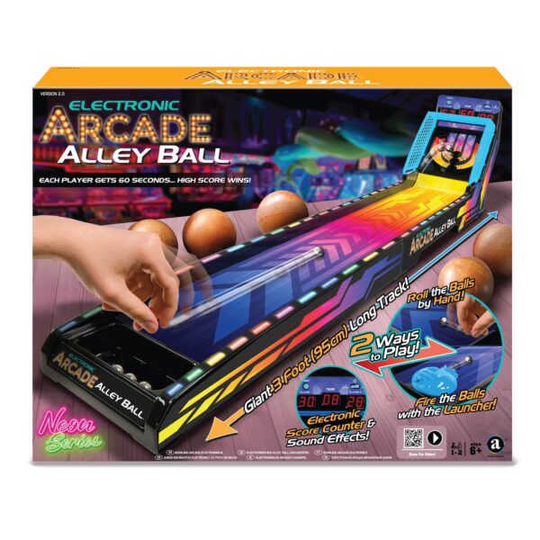 Merchant Ambassador Electronic Arcade Alley-Ball NEON