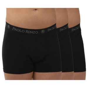 Paolo Renzo® Hipster Boxershorts 6 Stück - Größe XL - Dunkelgrau