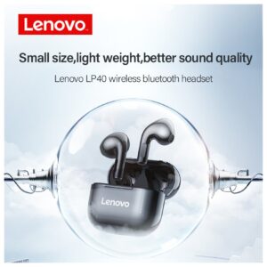 Lenovo LP40 Bluetooth-Kopfhörer Schwarz