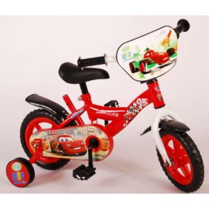 TPFSports Disney Cars Kinderfahrrad - Jungen - 10 Zoll - Fester Gang - Rot