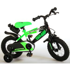 TPFSports Sportivo Kinderfahrrad - Jungen - 12 Zoll - Rücktritt + Handbremse - Neon Orange