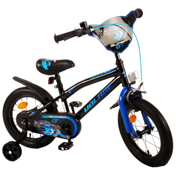 TPFSports Super GT Kinderfahrrad - Jungen - 14 Zoll - Rücktritt + Handbremse - Grün