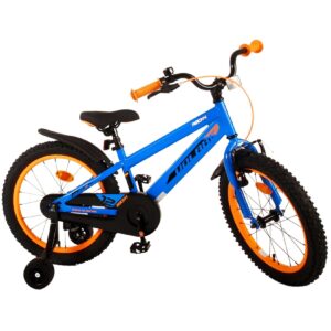 TPFSports Rocky Kinderfahrrad - Jungen - 18 Zoll - 2 Handbremsen - Rot