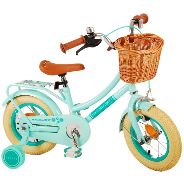 TPFSports Excellent Kinderfahrrad - Mädchen - 12 Zoll - Rücktritt + Handbremse - Rosa