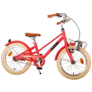 TPFSports Melody Kinderfahrrad - Mädchen - 16 Zoll - 2 Handbremsen - Beige