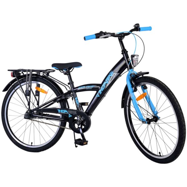 TPFSports Thombike Kinderfahrrad - Jungen - 24 Zoll - Rücktritt + Handbremse - 3 Gänge - Grün