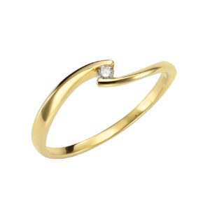 Orolino Ring 750/- Gelbgold Brillant