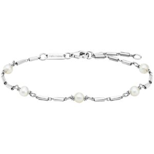 Julie Julsen Armband 925/- Sterling Silber rhodiniert Süßwasserperlen