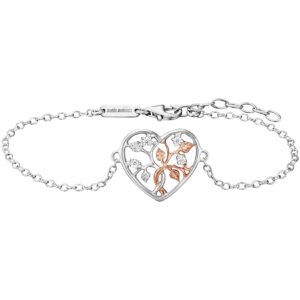 Julie Julsen Armband 925/- Sterling Silber  teils rosé vergoldet Zirkonia