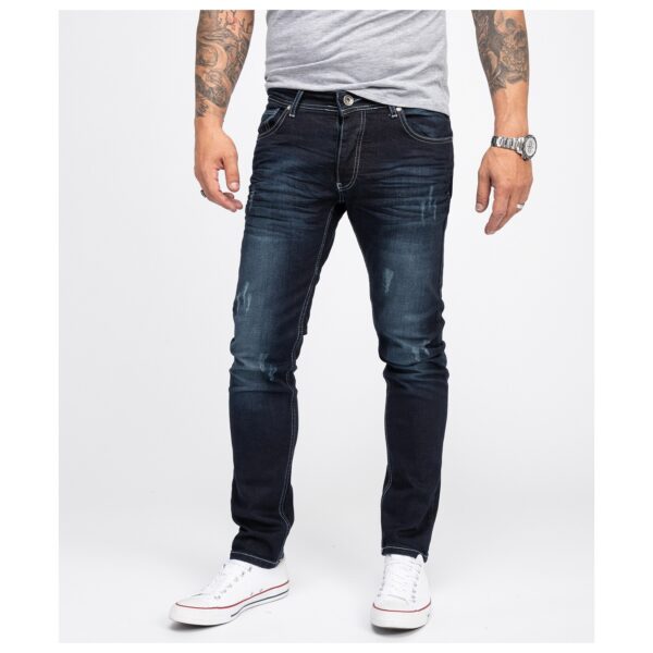 Rock Creek Jeans Slim Fit Used Look