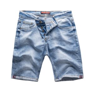 Rock Creek Shorts Jeansshorts Hellblau Regular Fit