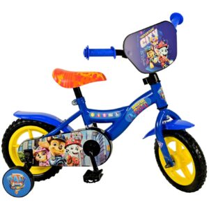 Kinderfahrrad Paw Patrol 10 Zoll Kinderrad in Blau Fahrrad