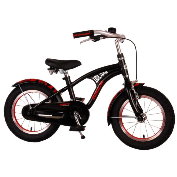 Kinderfahrrad Miracle Cruiser Jungen 14 Zoll Kinderrad in Mattschwarz