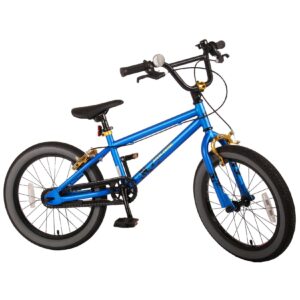 Kinderfahrrad Cool Rider Fahrrad für Jungen 18 Zoll Kinderrad in Blau