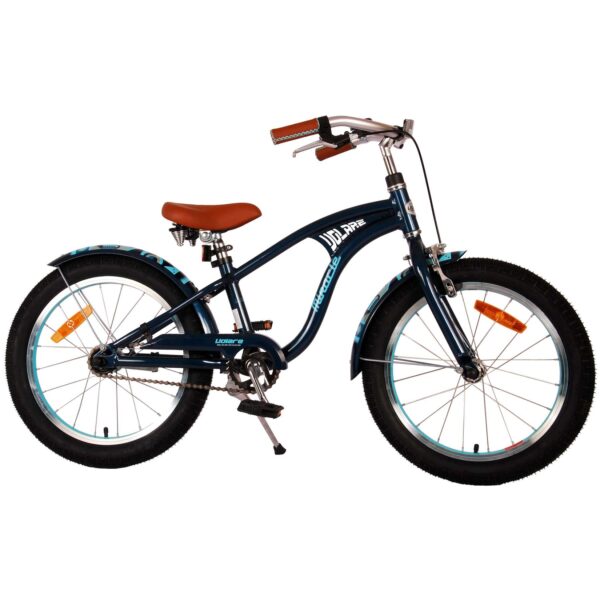 Kinderfahrrad Miracle Cruiser für Jungen 18 Zoll Kinderrad Blau Matt