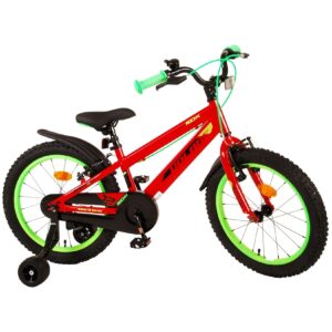 Kinderfahrrad Rocky Fharrad für Jungen 18 Zol Kinderradl in Rot