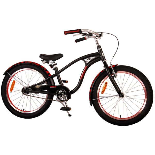 Kinderfahrrad Miracle Cruiser für Jungen 20 Zoll Kinderrad Mattschwarz