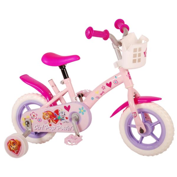 Kinderfahrrad Paw Patrol für Mädchen 10 Zoll Kinderrad Rosa Fahrrad