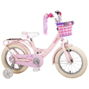 Kinderfahrrad Ashley für Mädchen 14 Zoll Kinderrad in Rosa Fahrrad