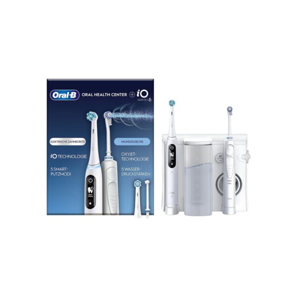 Oral-B Center OxyJet Reinigungssys. Munddusche+iO6