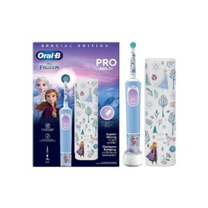 Oral-B Vitality Pro 103 Elektrische Zahnbürste Kids Frozen mit Reiseetui