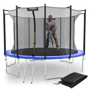 KINETIC SPORTS Trampolin Outdoor 'Salto Plus' Ø 183/244/305/366/400/430/490 cm - TÜV Rheinland geprüft