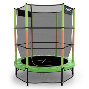 KINETIC SPORTS Kinder Trampolin JUMPER 140 cm - Inklusive Gummiseil Federung