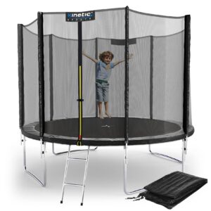 KINETIC SPORTS Trampolin Outdoor 'Salto Plus' Ø 183/244/305/366/400/430/490 cm - TÜV Rheinland geprüft