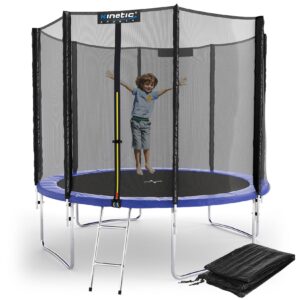 KINETIC SPORTS Trampolin Outdoor 'Salto Plus' Ø 183/244/305/366/400/430/490 cm - TÜV Rheinland geprüft