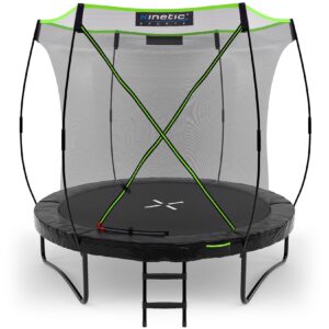 KINETIC SPORTS Premium Outdoor Trampolin 'Ultimate Pro' für Kinder und Erwachsene Ø 244/305/366/427 cm – TÜV Rheinland geprüft