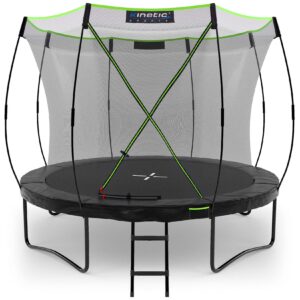 KINETIC SPORTS Premium Outdoor Trampolin 'Ultimate Pro' für Kinder und Erwachsene Ø 244/305/366/427 cm – TÜV Rheinland geprüft