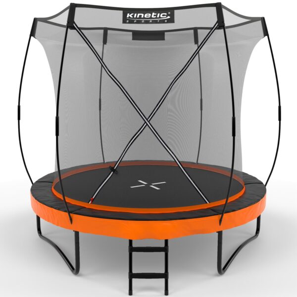 KINETIC SPORTS Premium Outdoor Trampolin 'Ultimate Pro' für Kinder und Erwachsene Ø 244/305/366/427 cm – TÜV Rheinland geprüft