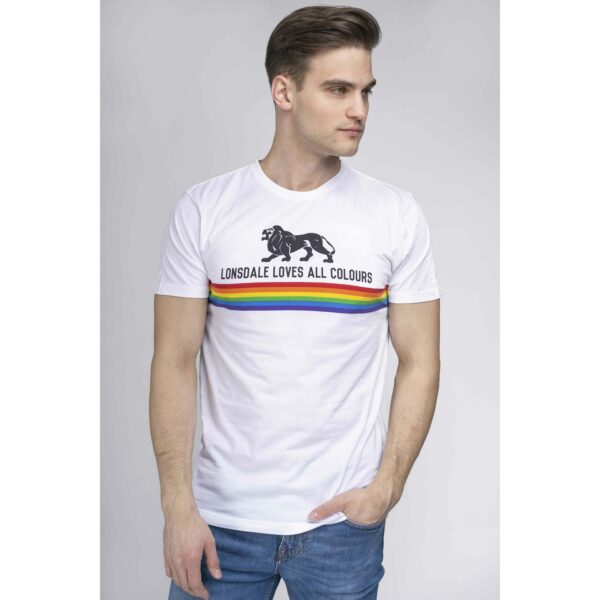 Lonsdale Unisex T-Shirt normale Passform NELSON