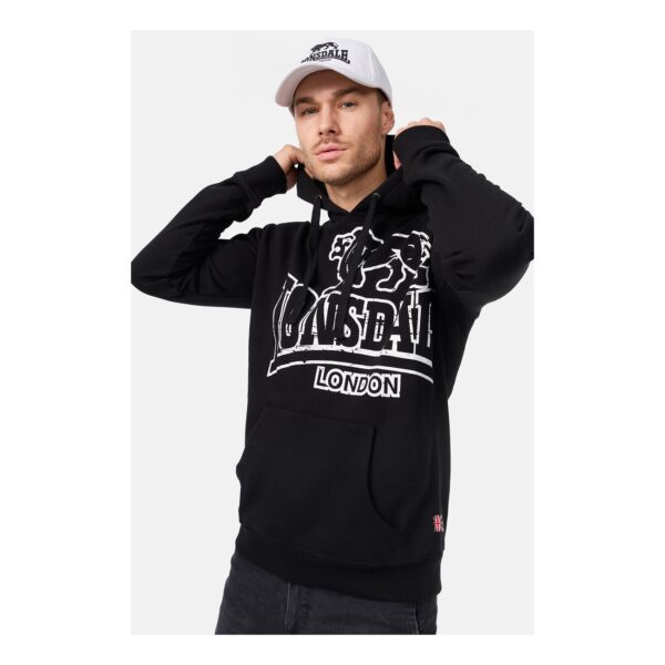 Lonsdale Herren Kapuzensweatshirt schmale Passform TADLEY