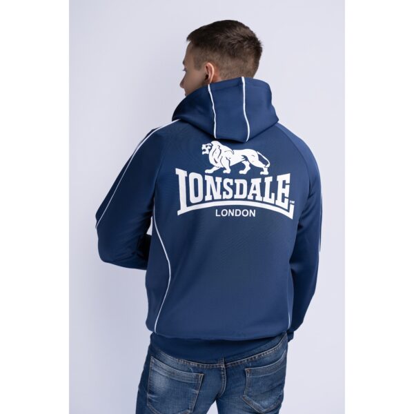 Lonsdale Herren Trainingsjacke mit Kapuze normale Passform ACHAVANICH