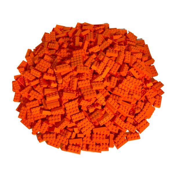 LEGO® 2x4 Steine Hochsteine Orange - 3001 - Menge 500x