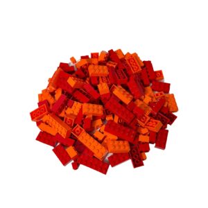 LEGO® Steine Hochsteine Rot & Orange - Teile 800x