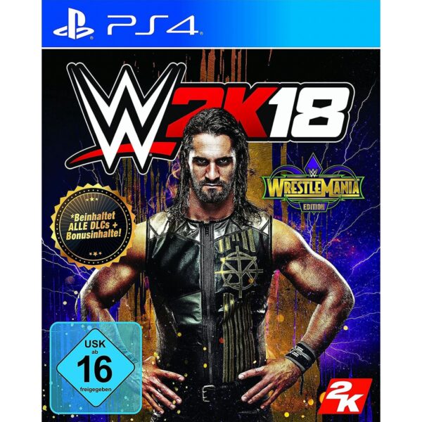 WWE 2K18 Wrestlemania Edition PS4