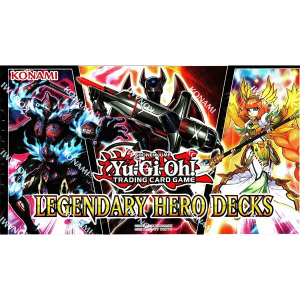 Yu-Gi-Oh! Legendary Hero Decks Deutsch