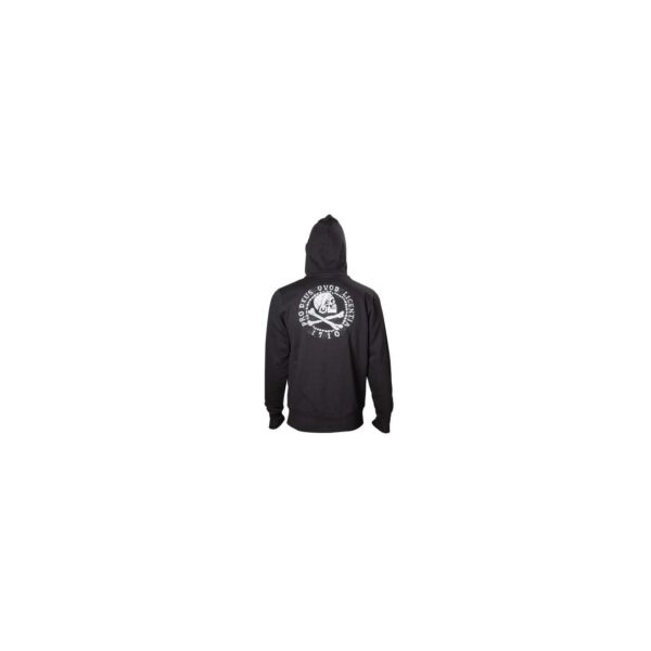 Uncharted 4 Hoodie Totenkopf S schwarz