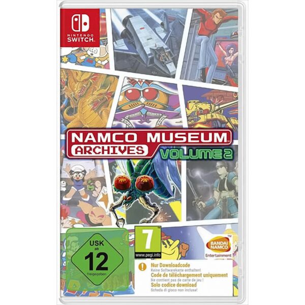 Namco Museum Archives Vol.2 Switch Code in a box