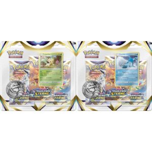 Pokemon Schwert & Schild  3-Pack Blister Strahlende Sterne (sortierter Artikel