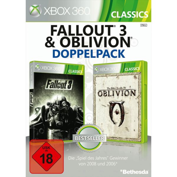 Fallout 3 & The Elder Scrolls IV: Oblivion - Doppelpack