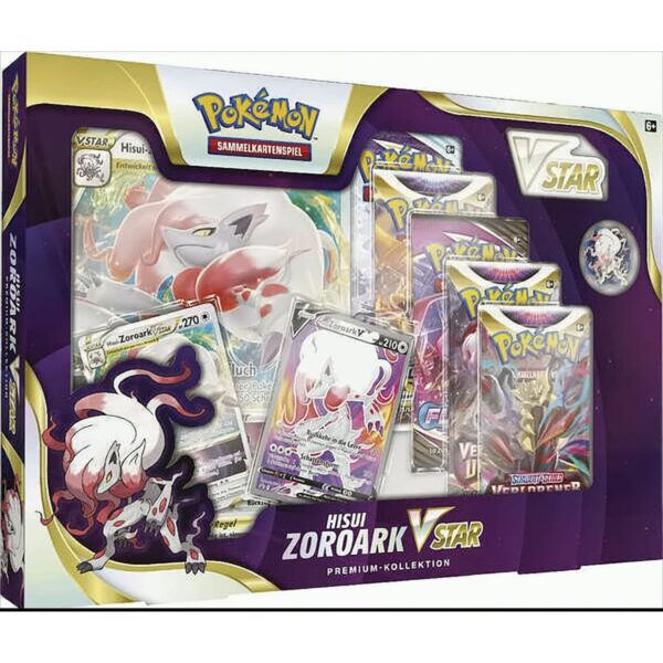 Pokemon Hisui-Zoroark VSTAR Premium-Kollektion